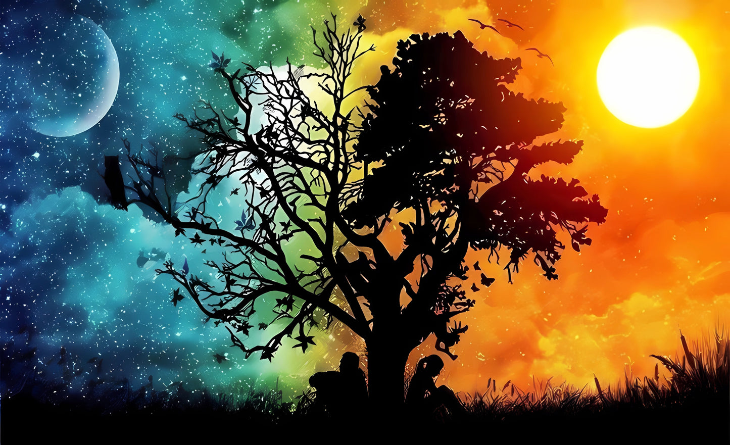 Cuadro Árbol de la Vida - 4 Estaciones