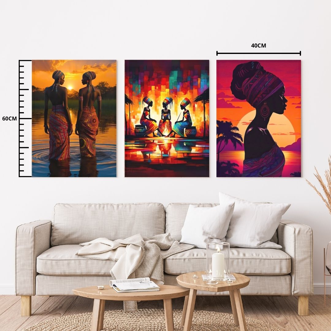 Morenas Africanas - Varios diseños