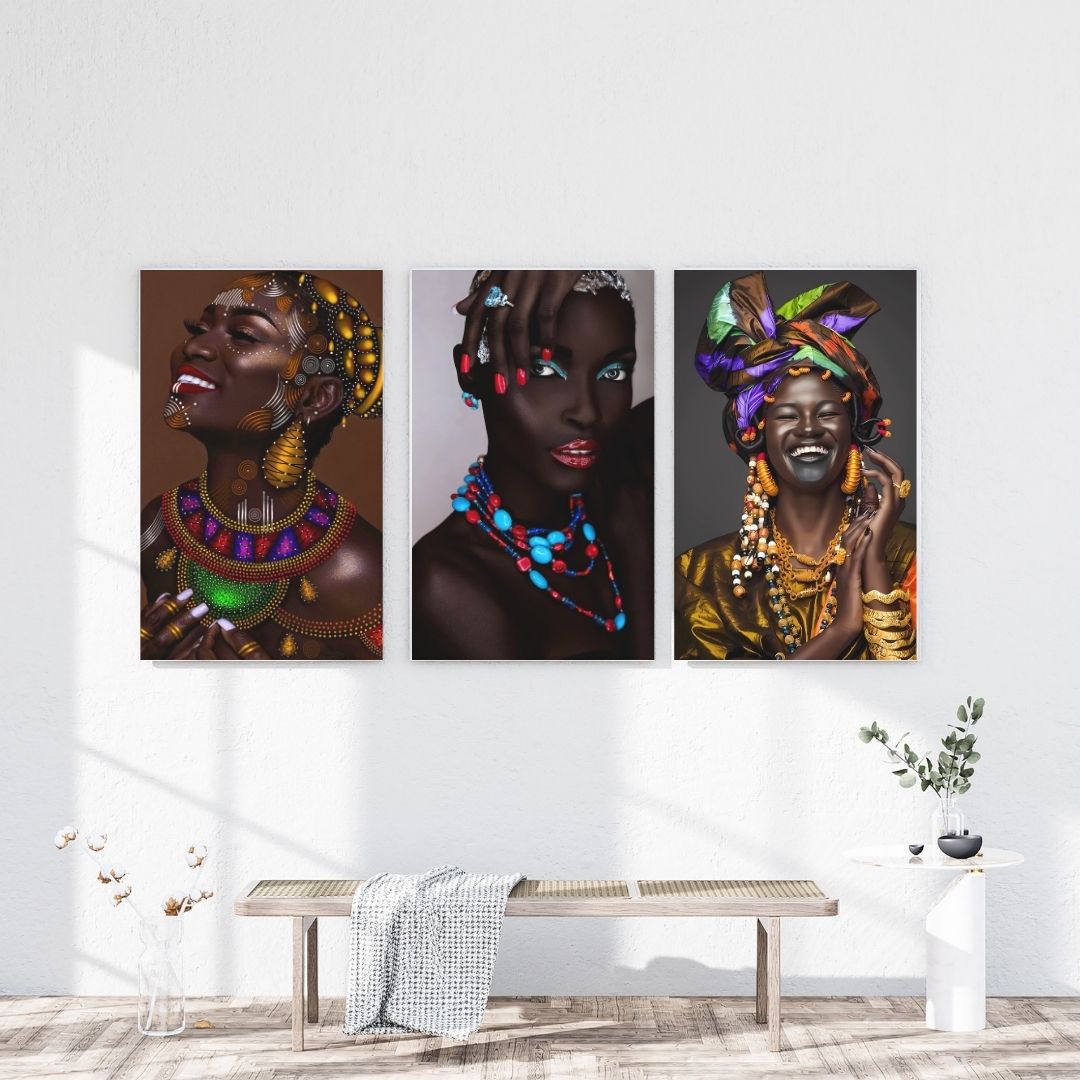 Morenas Africanas - Varios diseños