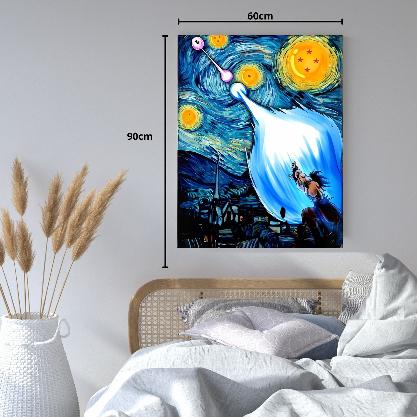 Goku Noche Estrellada