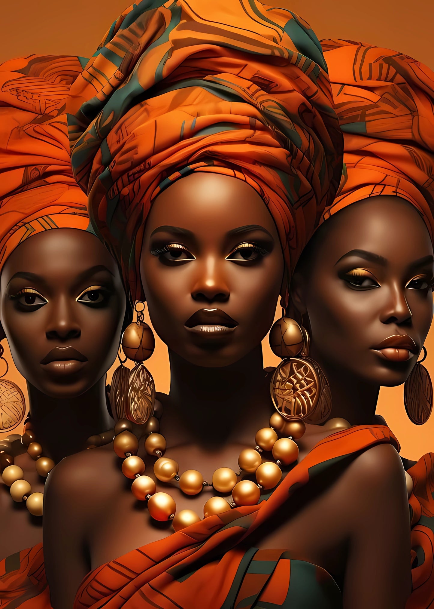 Morenas Turbante