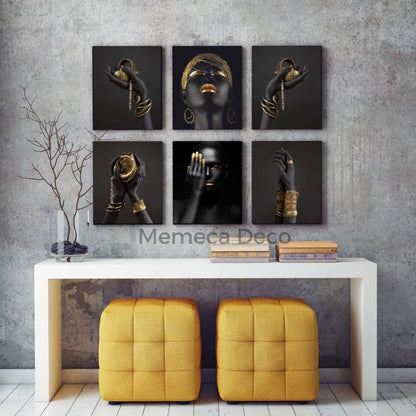 Morenas Dorado varios diseños