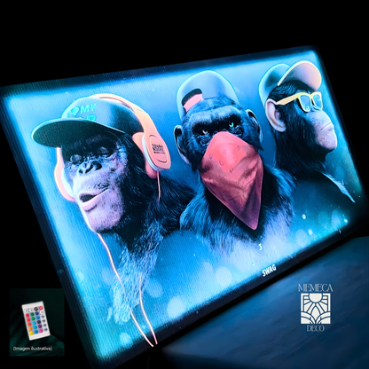 MONOS SABIOS LED