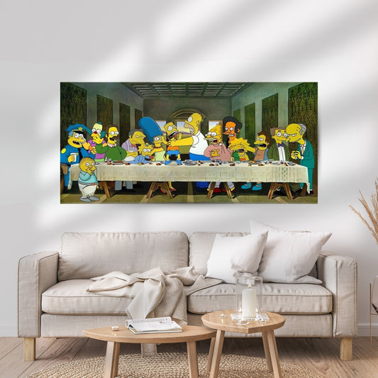 Ultima Cena Los Simpson 2