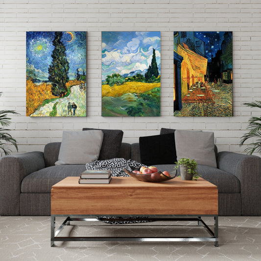 Triptico Vincent van Gogh