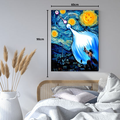Goku Noche Estrellada