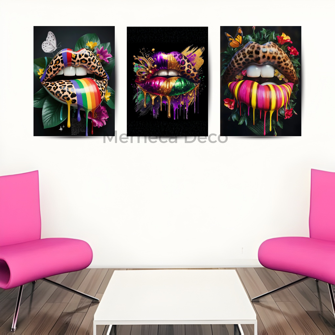 Salon de Belleza - Diseño Bocas Maquillaje
