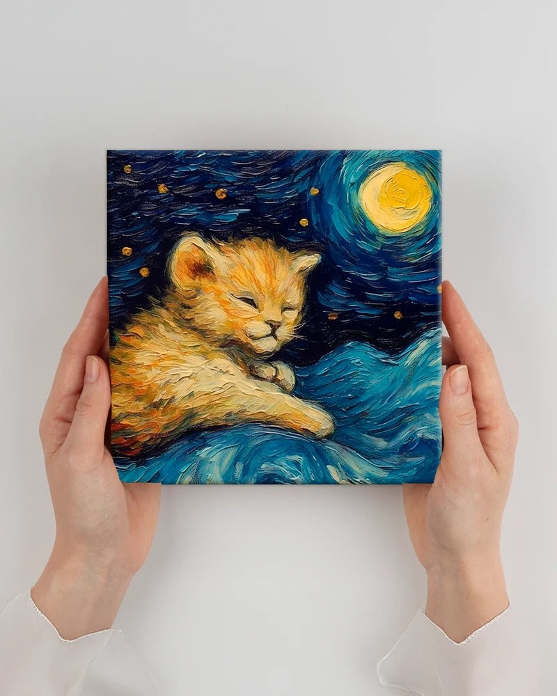 Estilo Van Gogh 20x20cm