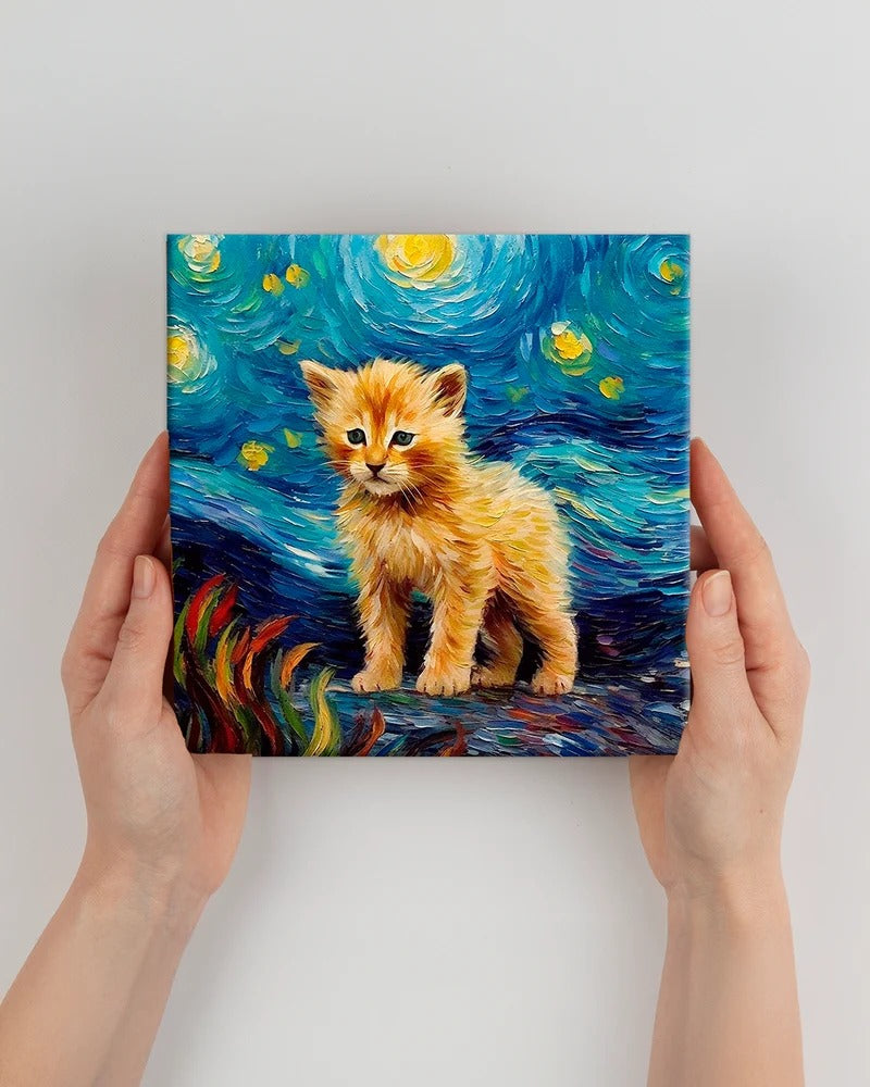 Estilo Van Gogh 20x20cm