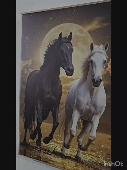 Caballos #2 con marco